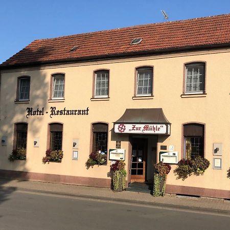Hotel-Restaurant Zur Muehle Schermbeck Esterno foto
