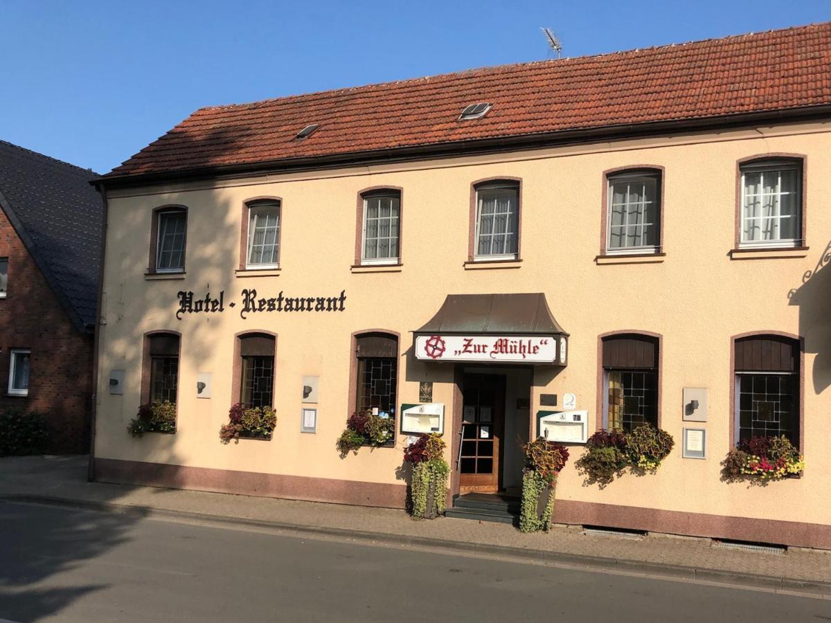 Hotel-Restaurant Zur Muehle Schermbeck Esterno foto